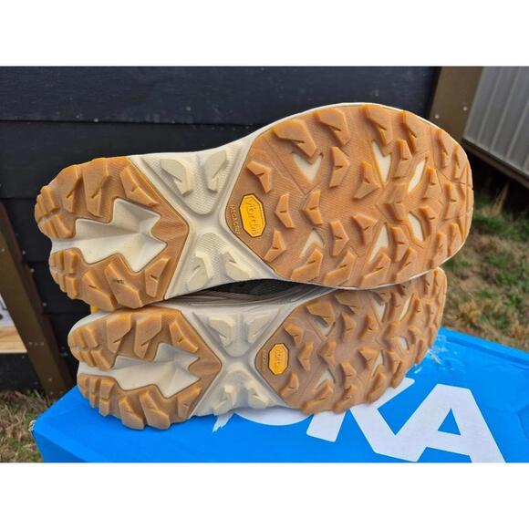 Hoka Anacapa 2 Low GTX Shoes Mens Size 8.5 Sea Moss Gore-Tex Vibram $180 Hiking - Picture 7 of 8